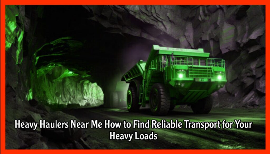Heavy Haulers Near Me How to Find Reliable Transport for Your Heavy Loads
